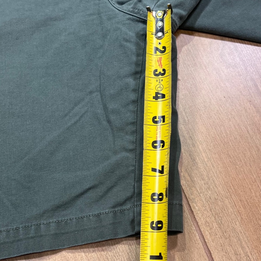 Faded Glory Mens 40 Carpenter Utility Shorts Service Green Canvas FG6006 Cotton - Picture 12 of 15